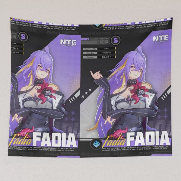 Item preview, Fadia Neverness to Everness (NTE) designed and sold by AnimeHentaiArt.
