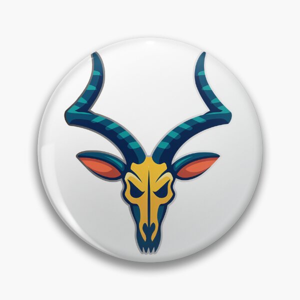 Item preview, Antelope Skull Mascot Logo Modern Tribal Esports Graphic Design designed and sold by DesignArtist.ia.