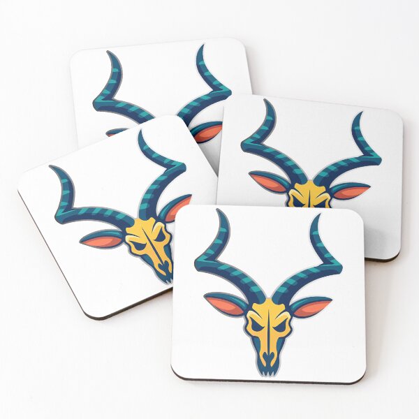 Item preview, Antelope Skull Mascot Logo Modern Tribal Esports Graphic Design designed and sold by DesignArtist.ia.