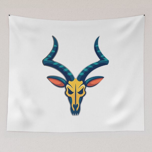 Item preview, Antelope Skull Mascot Logo Modern Tribal Esports Graphic Design designed and sold by DesignArtist.ia.