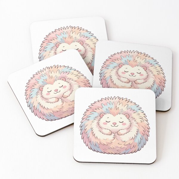 Item preview, The Forbidden Pillow Cute Sleepy Porcupine designed and sold by Petzzz.