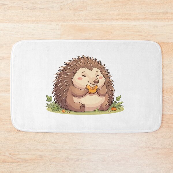 Item preview, Cute Ouch Potato Porcupine Eating Pumpkin designed and sold by Petzzz.