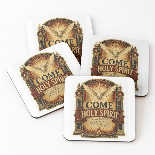 Item preview, Come Holy Spirit Pentecost Sticker designed and sold by Airimo.