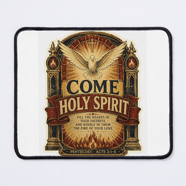 Item preview, Come Holy Spirit Pentecost Sticker designed and sold by Airimo.