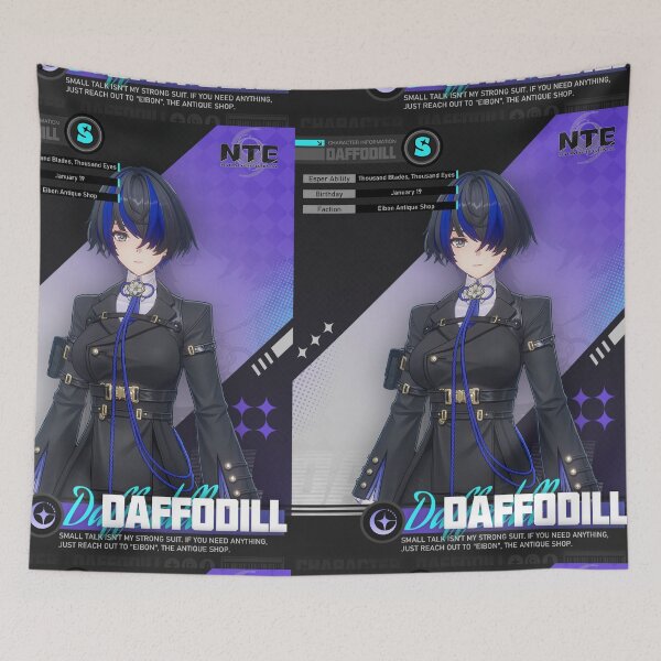 Item preview, Daffodill Neverness to Everness (NTE) designed and sold by AnimeHentaiArt.
