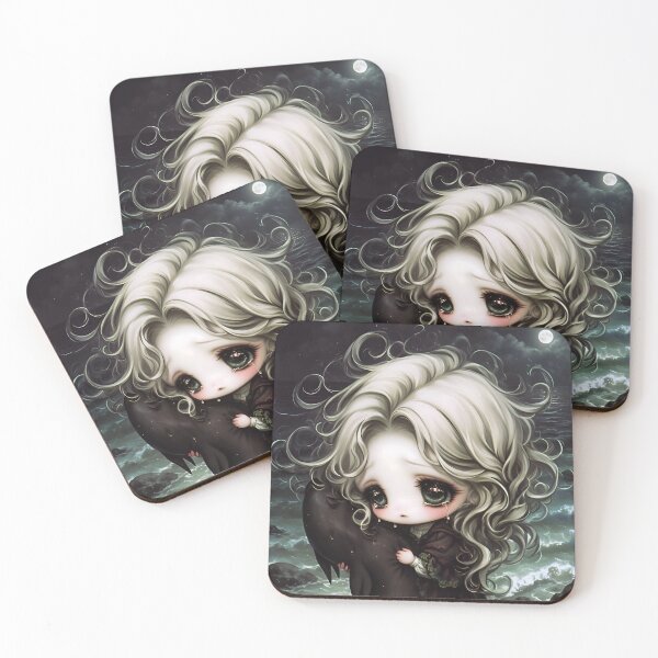 Item preview, Selkie Seal Maiden | Creepy Cute Fantasy designed and sold by InkAndGloom.