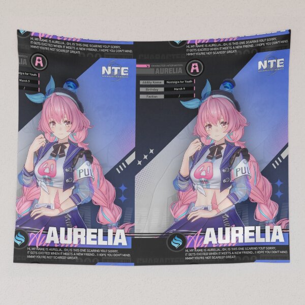 Item preview, Aurelia Neverness to Everness (NTE) designed and sold by AnimeHentaiArt.