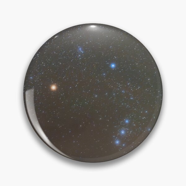 Item preview, Orion constellation on orange background photo designed and sold by lorelei-stars.