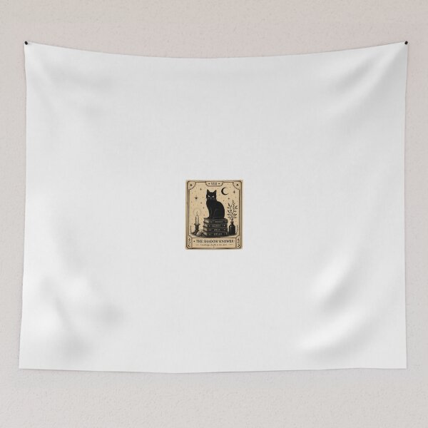 Item preview, The Shadow Knower Black Cat Tarot designed and sold by LovelyCatGalaxy.