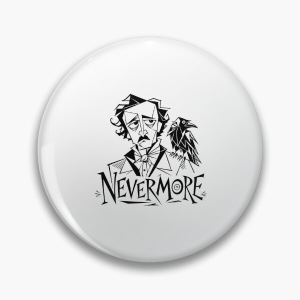 Item preview, Nevermore Geometric Edgar Allan Poe Raven Design designed and sold by Fenay Designs.