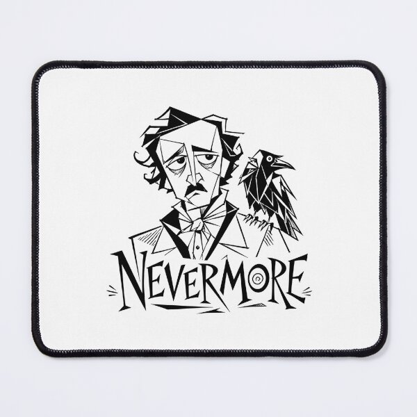 Item preview, Nevermore Geometric Edgar Allan Poe Raven Design designed and sold by Fenay Designs.