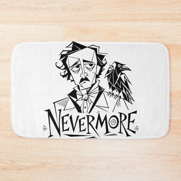 Item preview, Nevermore Geometric Edgar Allan Poe Raven Design designed and sold by Fenay Designs.