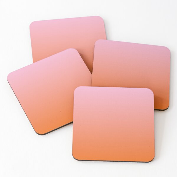 Item preview, Feel the transition · pink-orange gradient designed and sold by BOLET design.