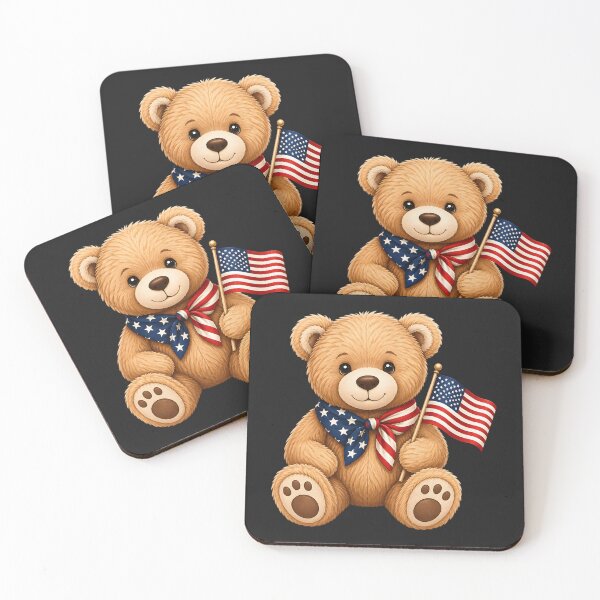 Item preview, Patriotic Teddy Bear 4th of July designed and sold by CriseldaBruning.