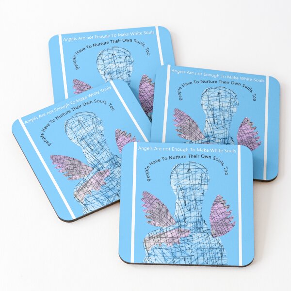 Item preview, Angels Are Not Enough To Make White Souls (Drawing by ACCI) designed and sold by VanyssaGraphics.