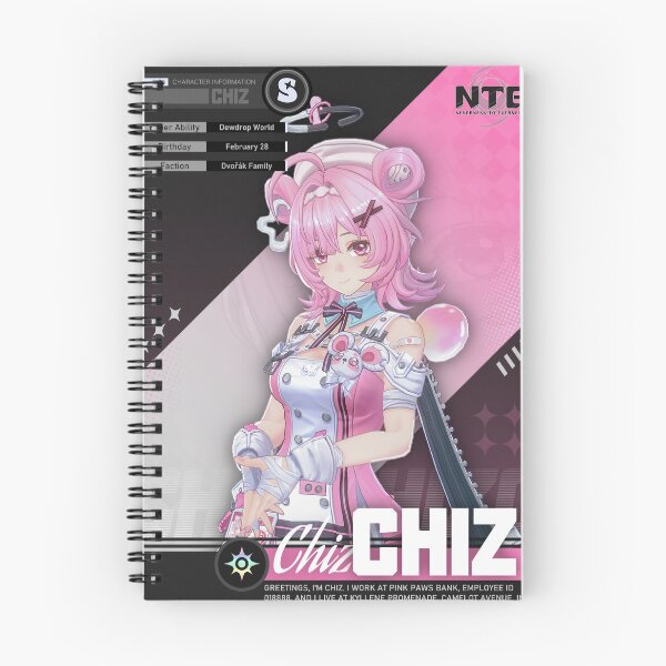 Item preview, Chiz Neverness to Everness (NTE) designed and sold by AnimeHentaiArt.