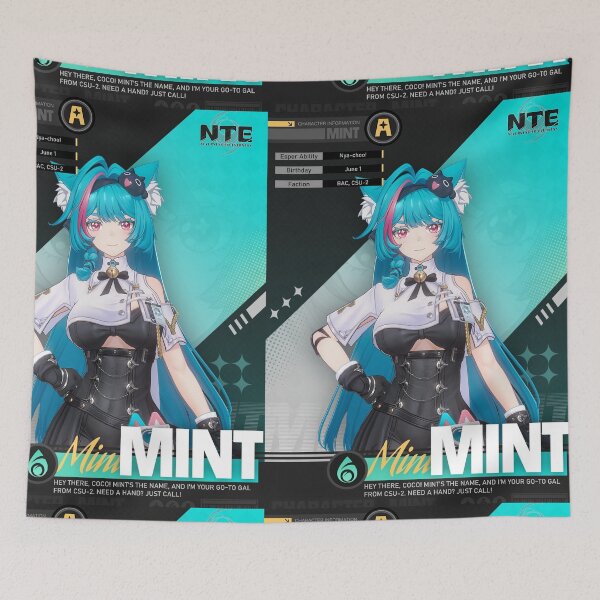 Item preview, Mint Neverness to Everness (NTE) designed and sold by AnimeHentaiArt.