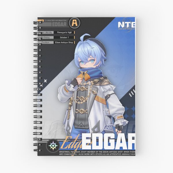 Item preview, Edgar Neverness to Everness (NTE) designed and sold by AnimeHentaiArt.