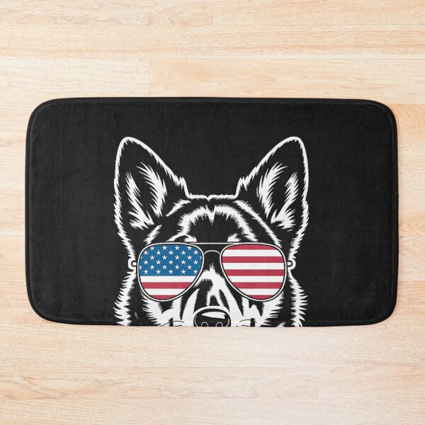 Item preview, Patriotic USA American Flag 4th of July Australian Kelpie designed and sold by CriseldaBruning.