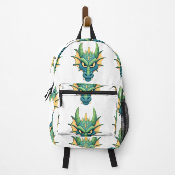 Item preview, Green Dragon Mascot Logo Vibrant Fantasy Gaming Illustration designed and sold by DesignArtist.ia.