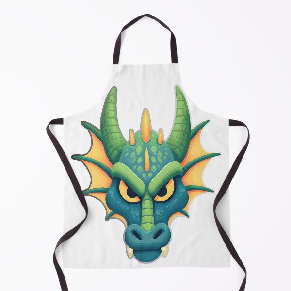 Item preview, Green Dragon Mascot Logo Vibrant Fantasy Gaming Illustration designed and sold by DesignArtist.ia.