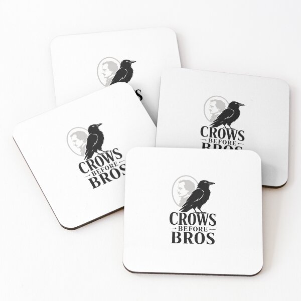 Item preview, Crows Before Bros Edgar Allan Poe Raven Silhouette designed and sold by Fenay Designs.