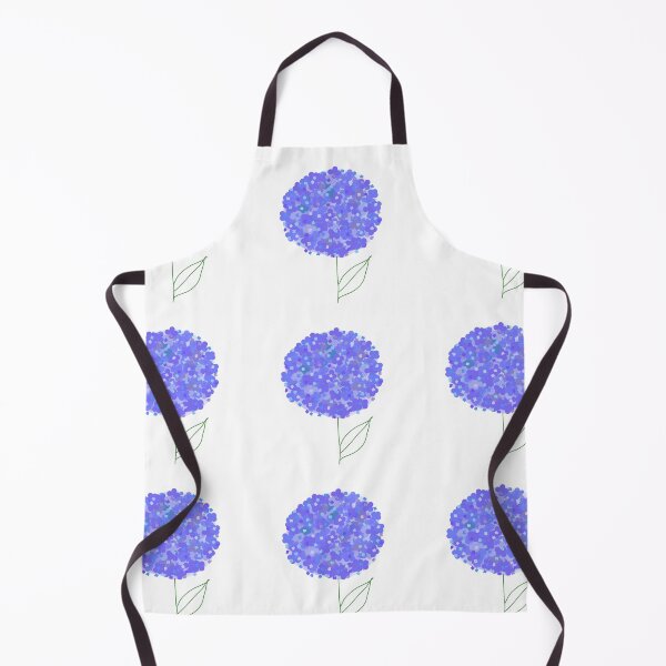 Item preview, Minimalist Purple Hydrangea Floral Pattern designed and sold by Kazewalk.