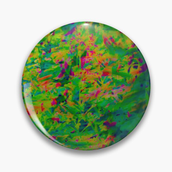 Item preview, A highly stylized, multi-colored abstract where leaves are rendered in neon greens, purples, and reds. designed and sold by AbulailArt.
