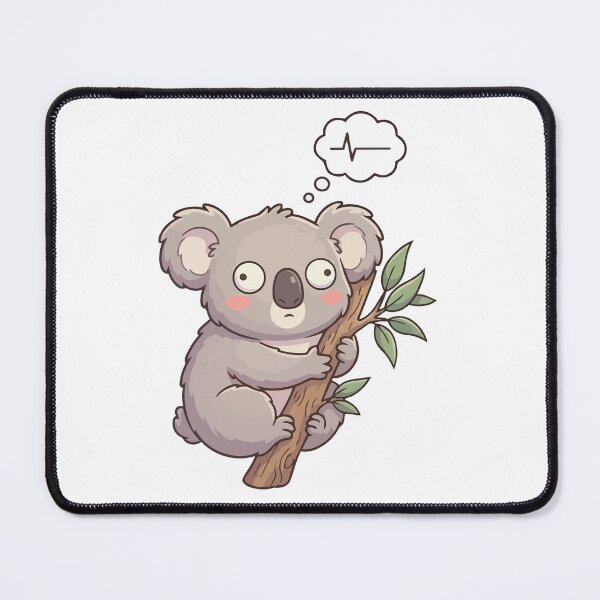 Item preview, Smooth Brain Vibes Funny Derp Koala designed and sold by Petzzz.