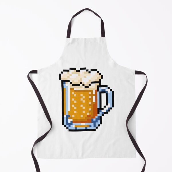 Item preview, Beer Glass Pixel Art – Retro Beer Design designed and sold by Swissdesign-ch.