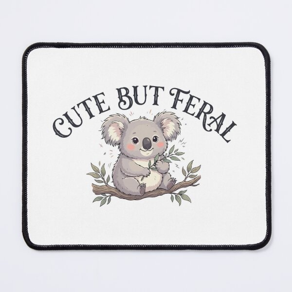 Item preview, Cute But Feral Funny Drop Bear Koala designed and sold by Petzzz.