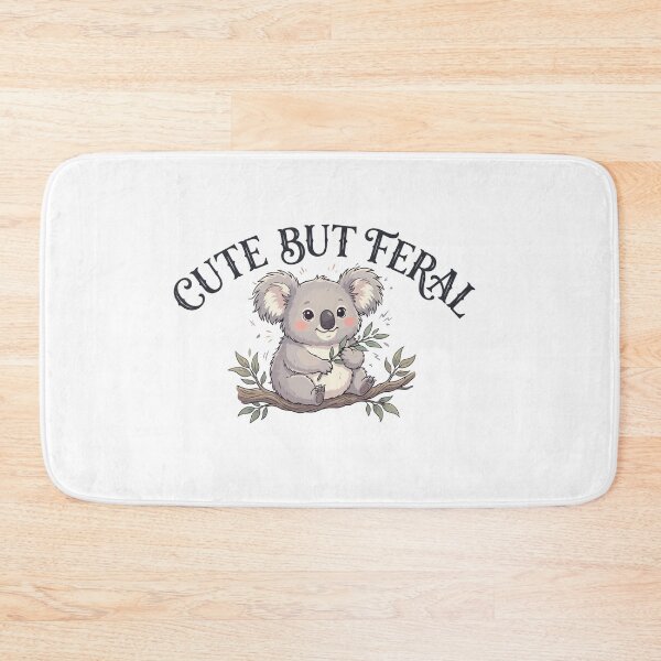Item preview, Cute But Feral Funny Drop Bear Koala designed and sold by Petzzz.