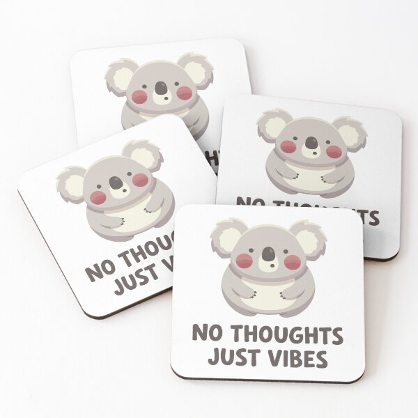 Item preview, Head Empty No Thoughts Funny Koala Meme designed and sold by Petzzz.