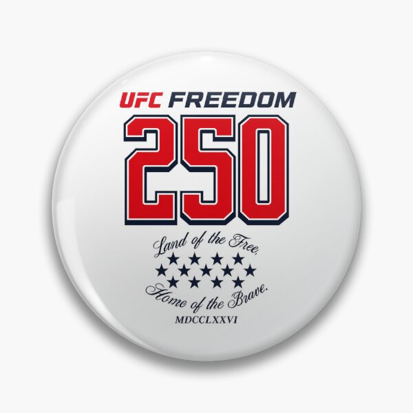 Item preview, UFC Freedom 250 "Land Of The Free Home Of The Brave" designed and sold by JeyVel.