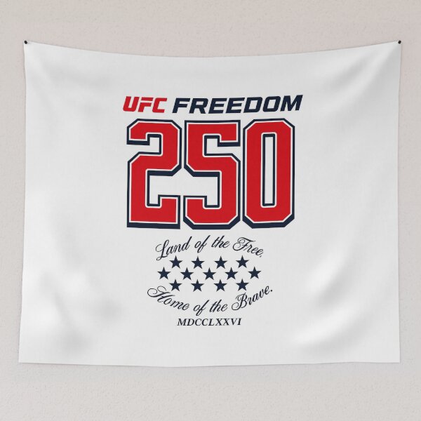 Item preview, UFC Freedom 250 "Land Of The Free Home Of The Brave" designed and sold by JeyVel.