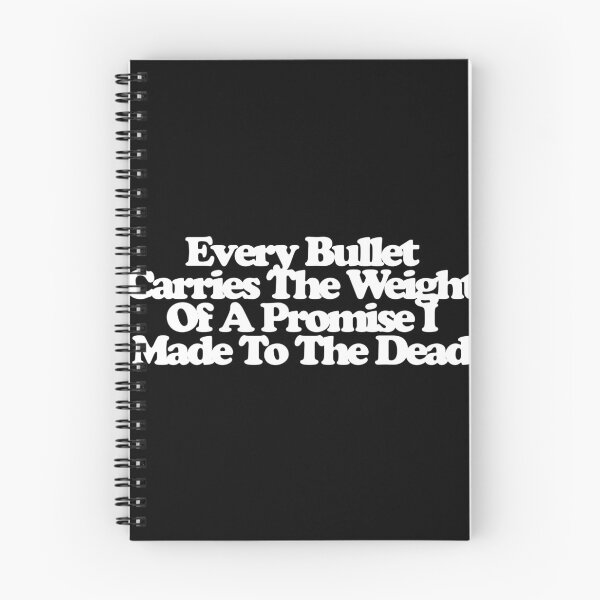 Item preview, Every Bullet Carries The Weight Of A Promise I Made To The Dead - The Punisher Art designed and sold by dsxclothing.