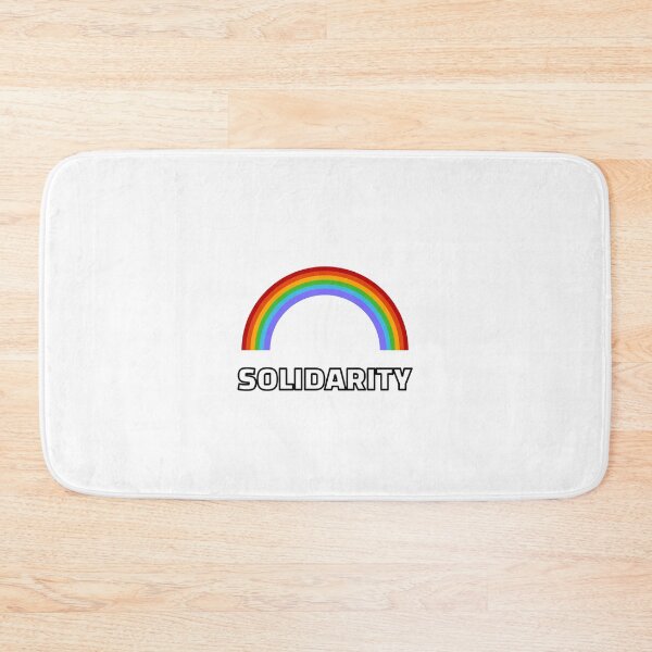 Item preview, SOLIDARITY  Pride ALLYSHIP rainbow   designed and sold by Inspirationmotivation.