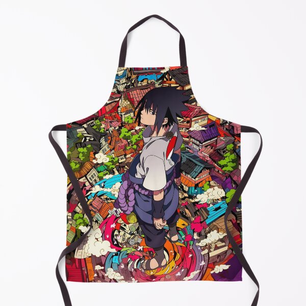 Item preview, Sasuke Uchiha Anime Wallpaper | Retro Manga Shinobi Aesthetic Art Print designed and sold by Dyan4.
