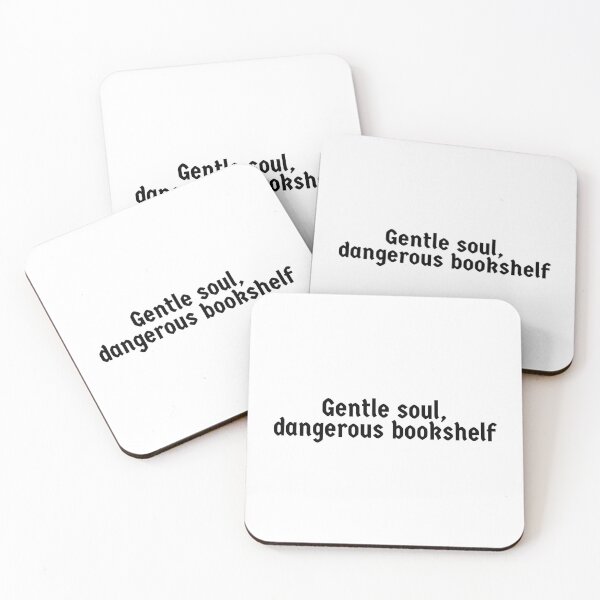 Item preview, Gentle soul dangerous bookshelf designed and sold by stellacreates.