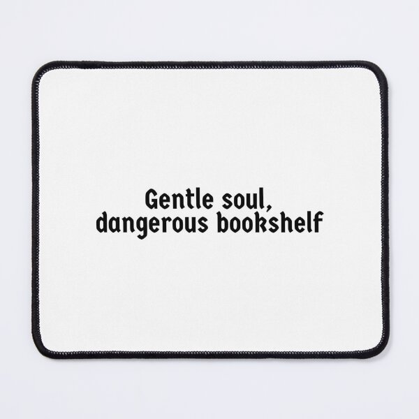 Item preview, Gentle soul dangerous bookshelf designed and sold by stellacreates.