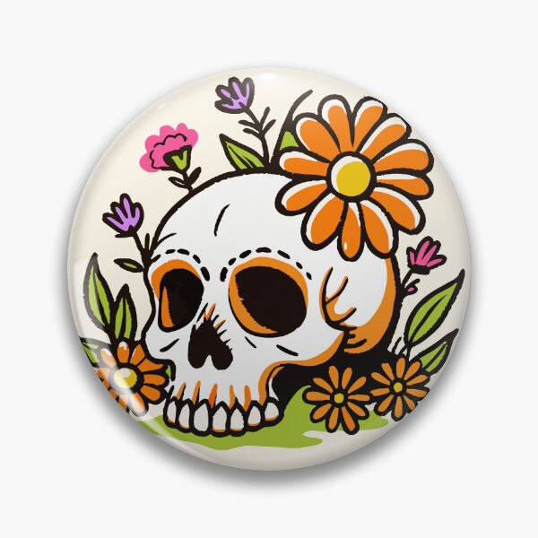 Item preview, Spring Skull designed and sold by SusticiVisual.