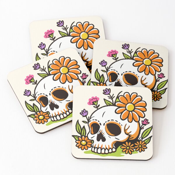 Item preview, Spring Skull designed and sold by SusticiVisual.