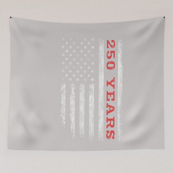 Item preview, 250 Years America Vintage Subdued Flag designed and sold by MabelWells.