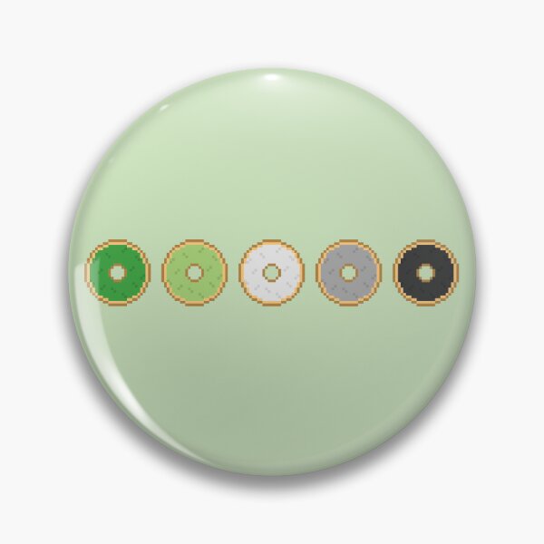 Item preview, Aro Pixel Pride Donuts designed and sold by Lilac-Cat.