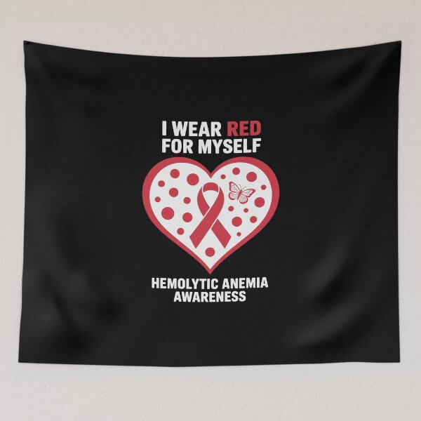 Item preview, Hemolytic Anemia Awareness Heart designed and sold by jkrphoto.