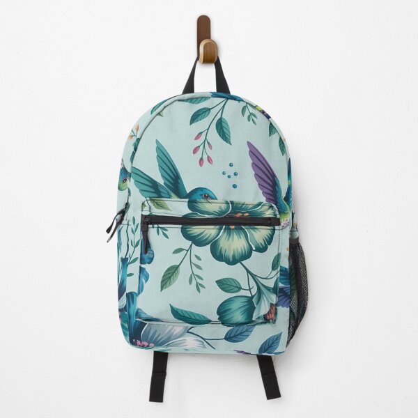 Item preview, Turquoise Colibri Pattern designed and sold by Jandedan.
