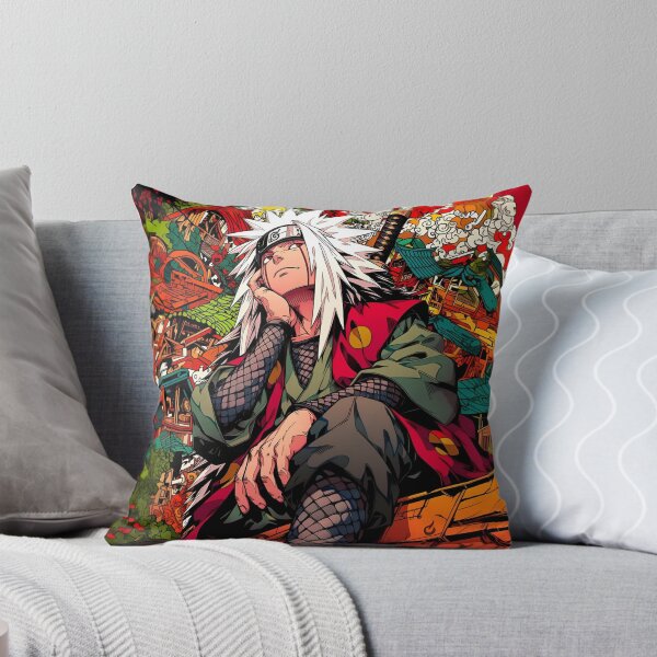 Item preview, Jiraiya Sage Anime Wallpaper | Legendary Sannin Retro Manga Art Print designed and sold by Dyan4.