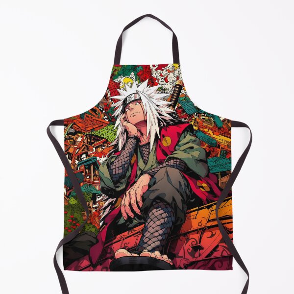 Item preview, Jiraiya Sage Anime Wallpaper | Legendary Sannin Retro Manga Art Print designed and sold by Dyan4.