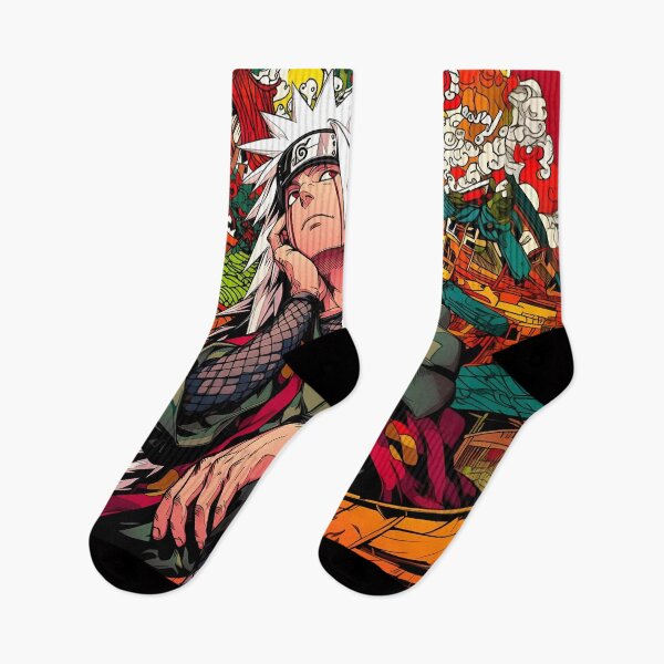 Item preview, Jiraiya Sage Anime Wallpaper | Legendary Sannin Retro Manga Art Print designed and sold by Dyan4.