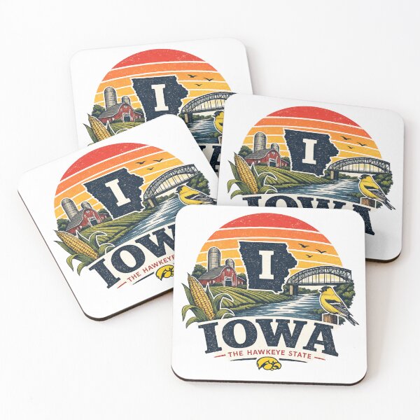 Item preview, Iowa State Print Logo / IowaPride / The hawkeye state designed and sold by Thehatinthecat.